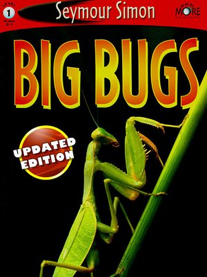 cover image of Big Bugs